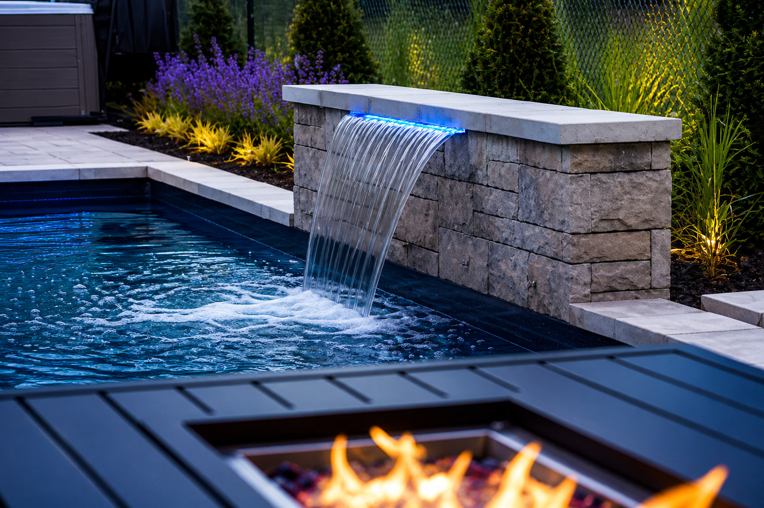 Fire Feature Courtyard